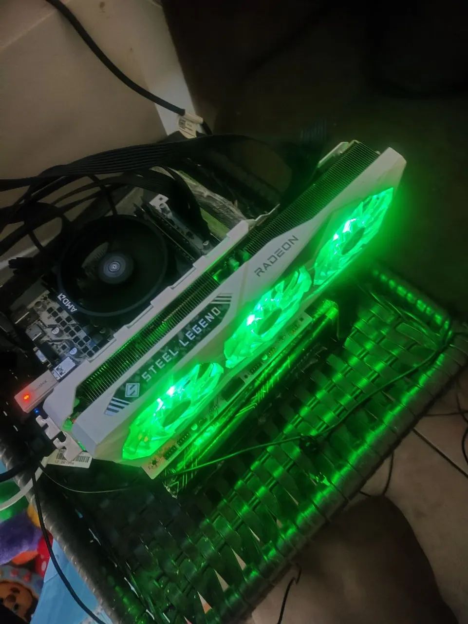 RX 7700 XT 12 gb com caixa e nota - Foto 4