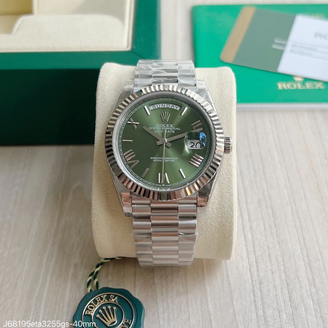 Relógio Rolex Day-Date Clean Factory -  ETA S/c
