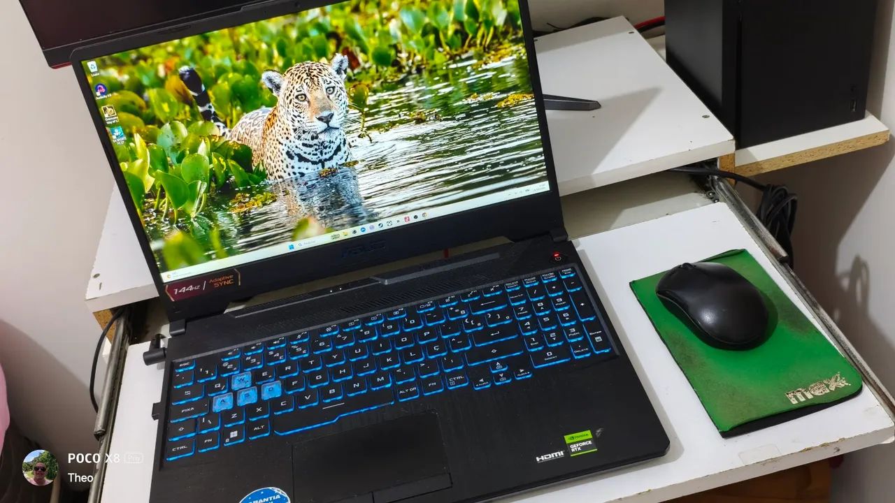 Notebook Asus Tuf Gaming A15 + Ryzen 7 + RTX 3050