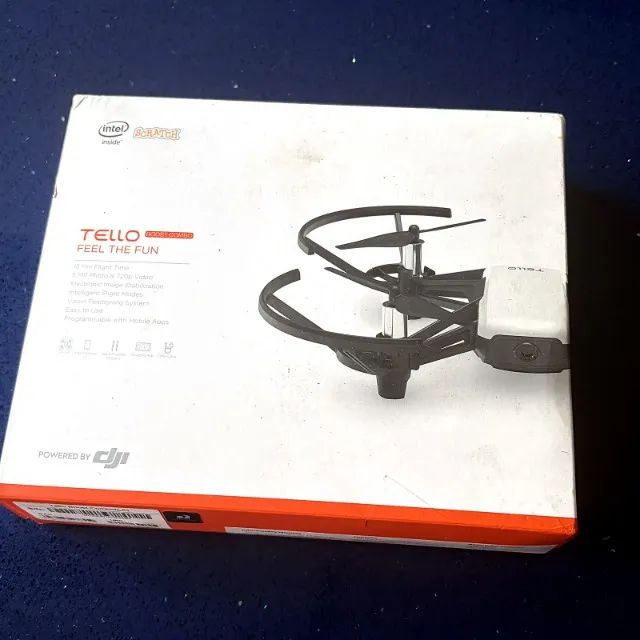 Drone DJI Tello Boost Combo - 3 baterias, hub e caixa - seminovo - Foto 3