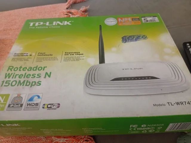 ROTEADOR WIRELESS N 150 MBPS TP LINK