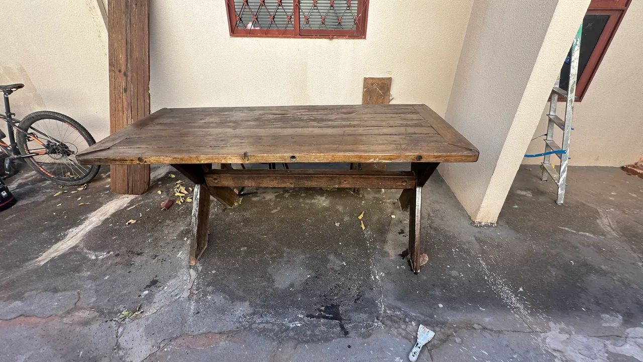 Mesa de madeira  - Foto 3