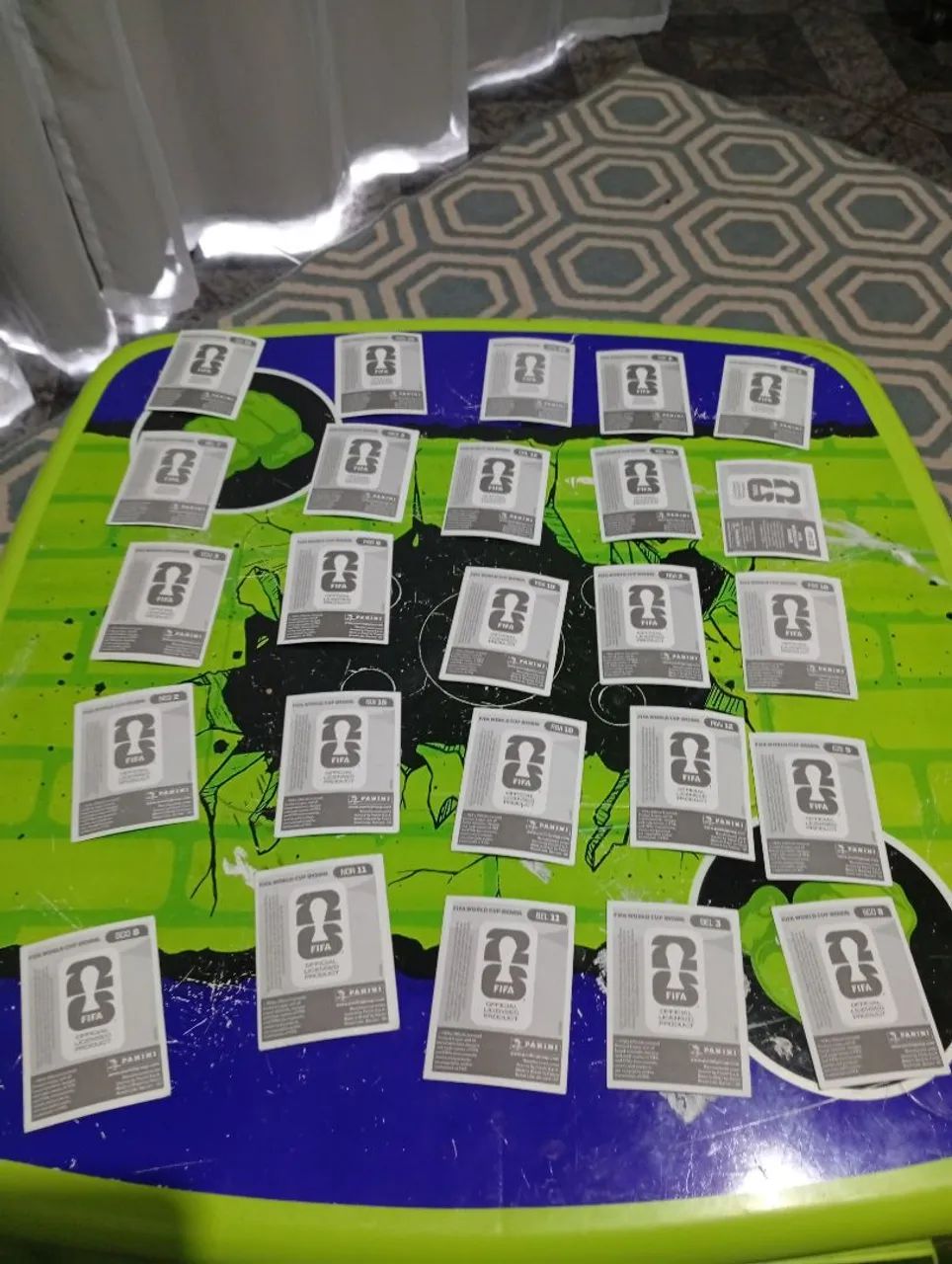 Pacote 25 figurinhas da copa original  - Foto 3