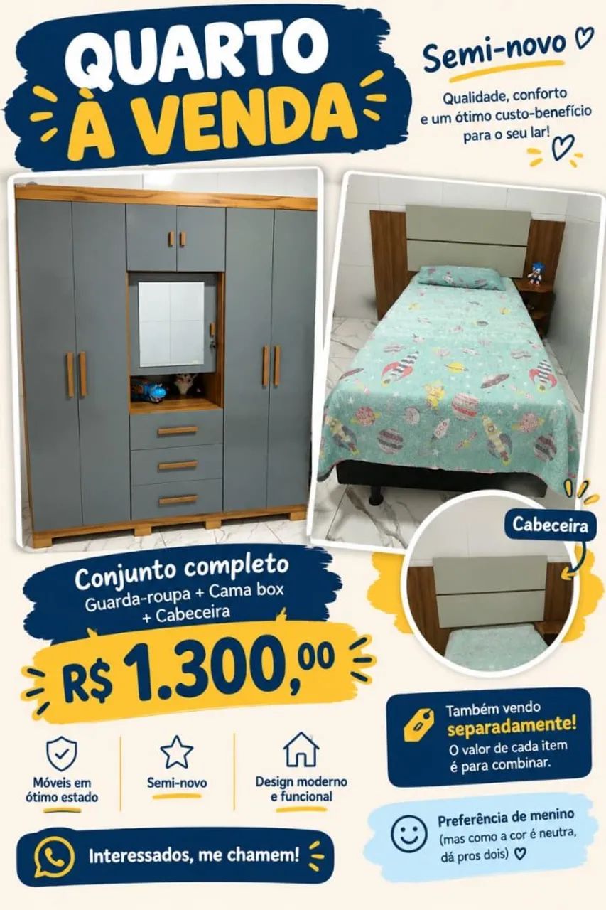Quarto à venda