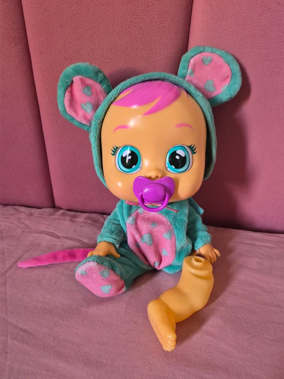 Boneca Cry Baby Funcionando
