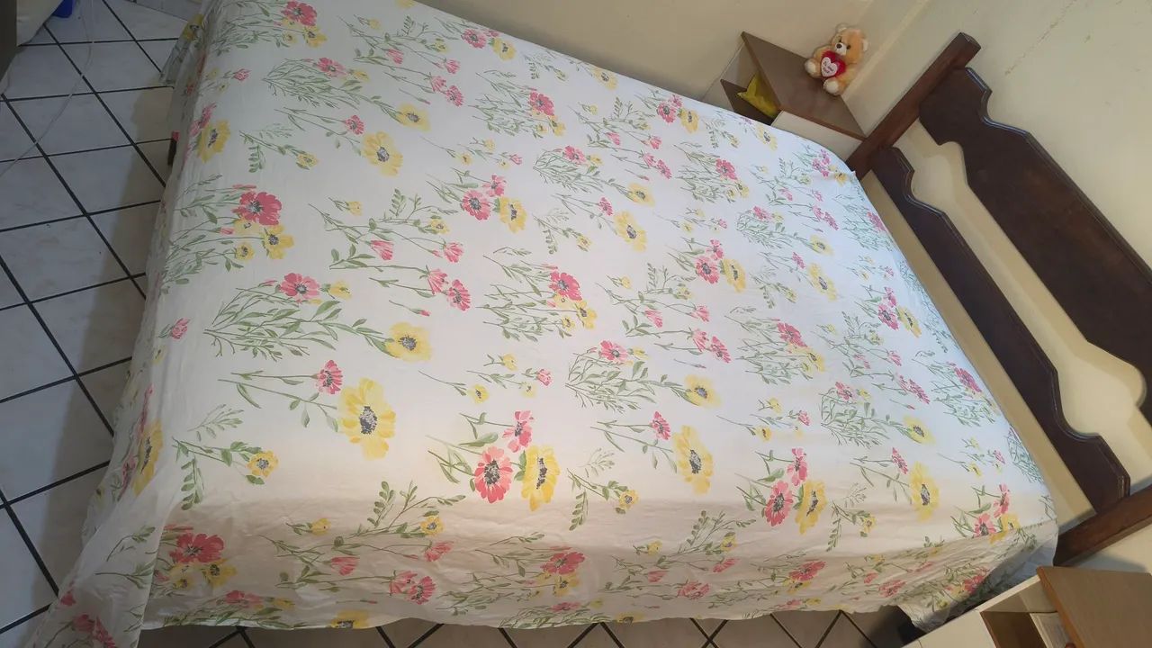 Cama de Casal Madeira - Foto 2