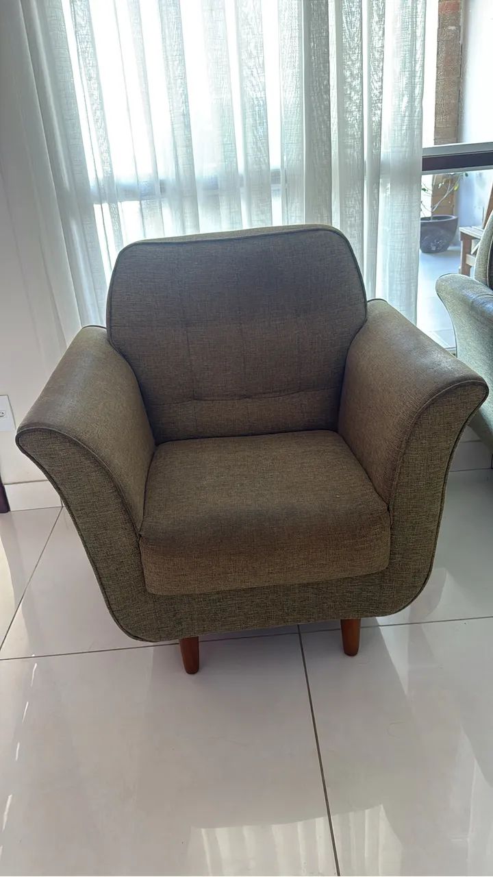 2 Poltronas usadas para reforma  - Foto 3