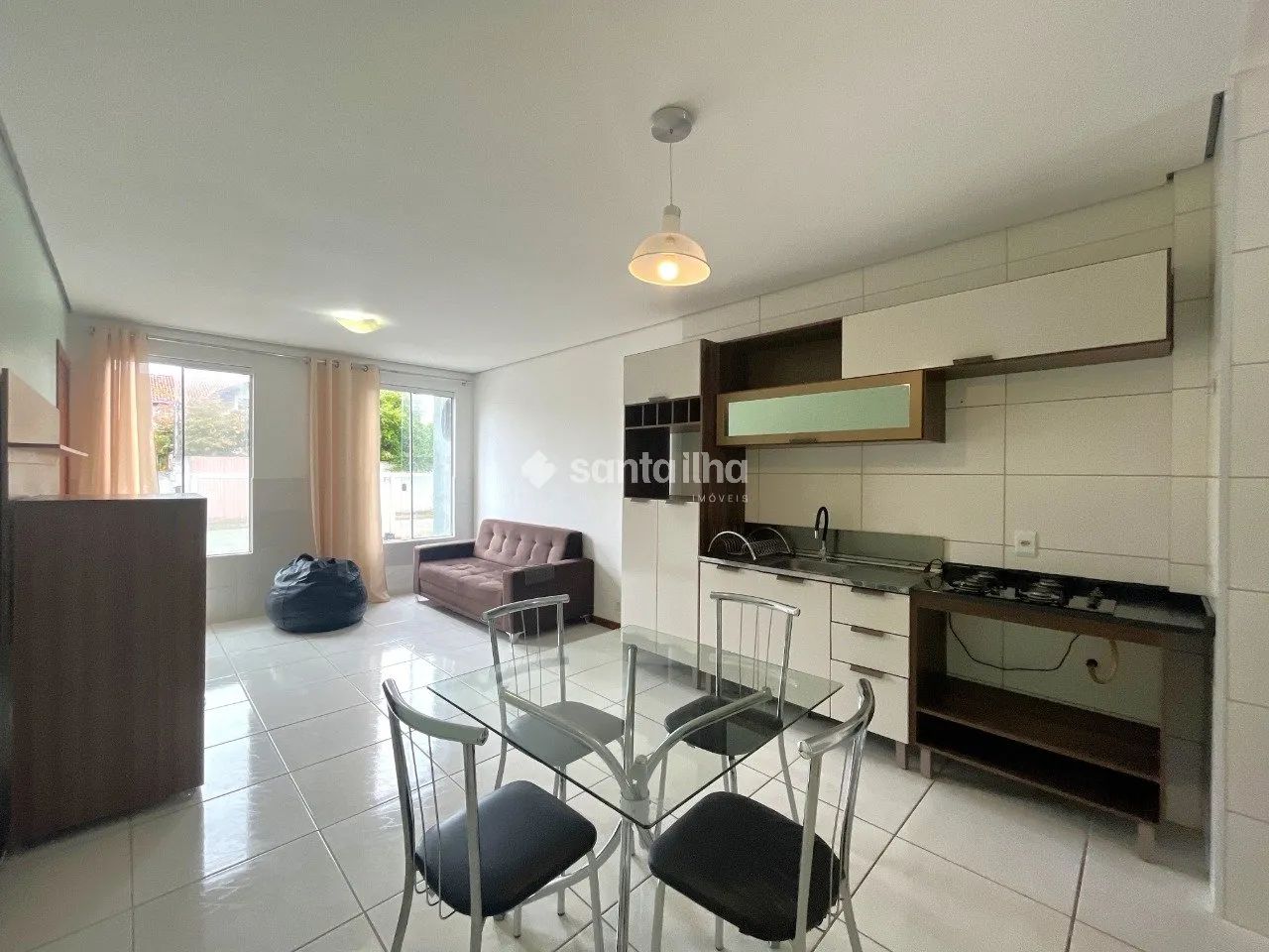 Apartamento com 2 dormitórios para alugar, 58m² - Carianos - Florianópolis/SC - Foto 3