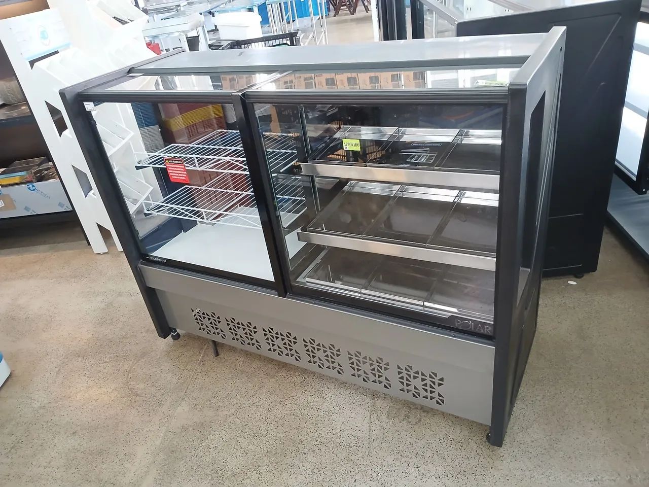 Balcão Conjugado 1,50 mts Confeitaria e Estufa (PVERT 150) - Polar - Foto 2
