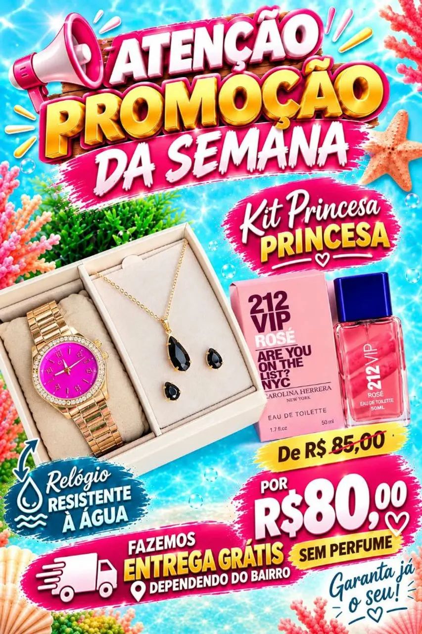 Kit femenino para presente 
