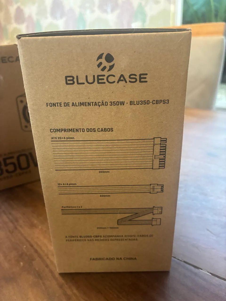 Fonte ATX Bluecase BLU350-CBPS3 350W - Foto 2