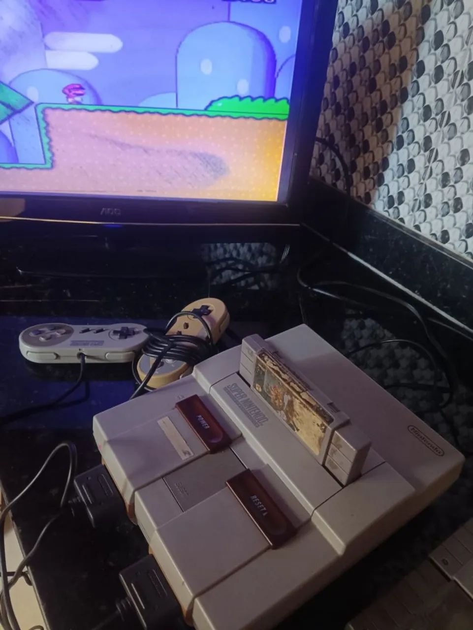 Super Nintendo sem áudio 