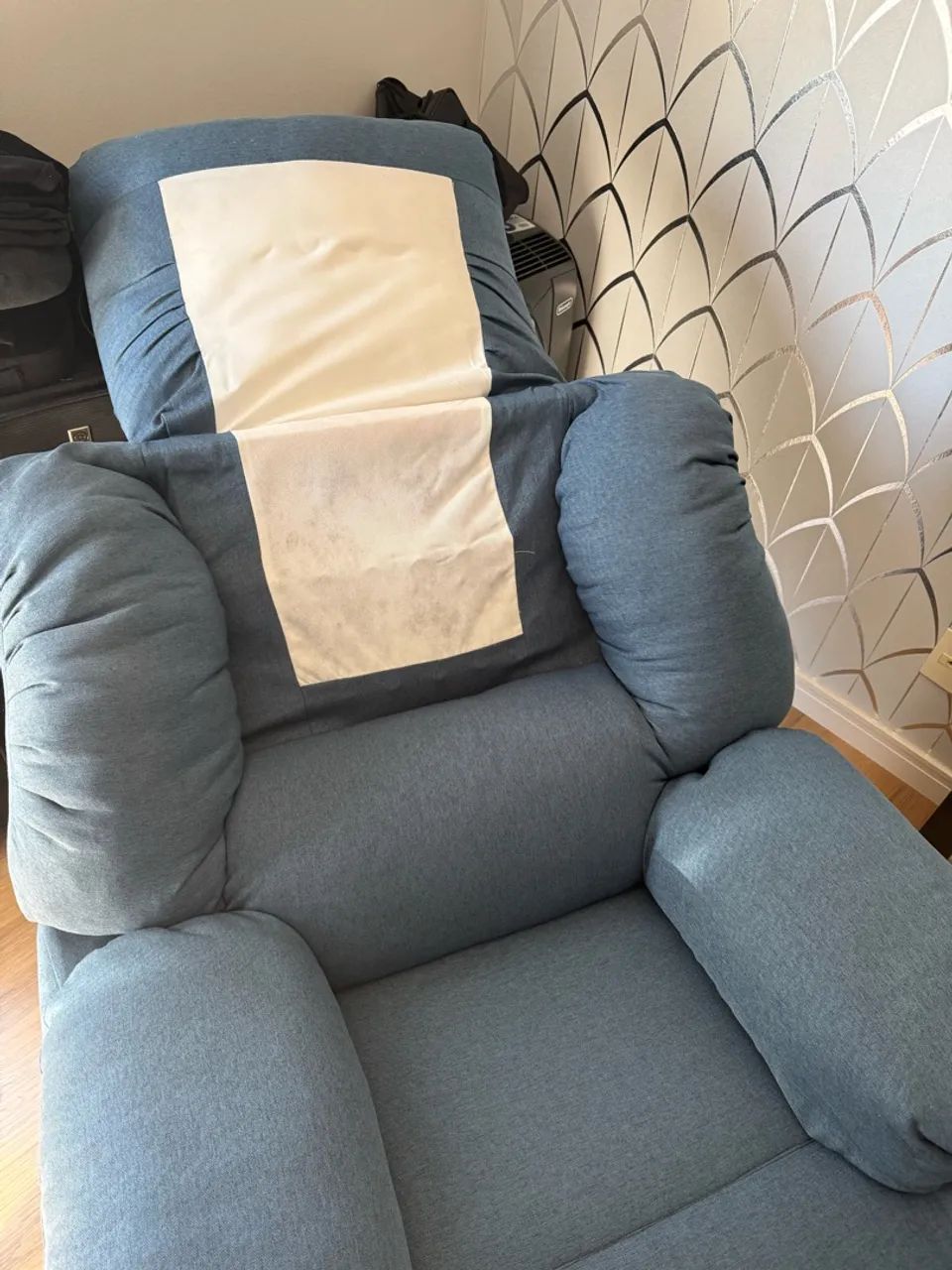 Poltrona reclinável papai plenitude semi nova  - Foto 4