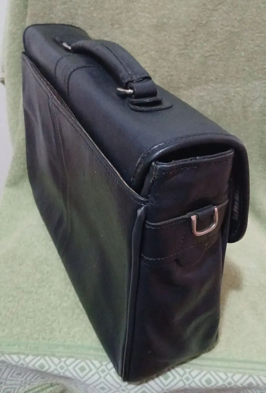 Bolsa executiva em couro. - Foto 3