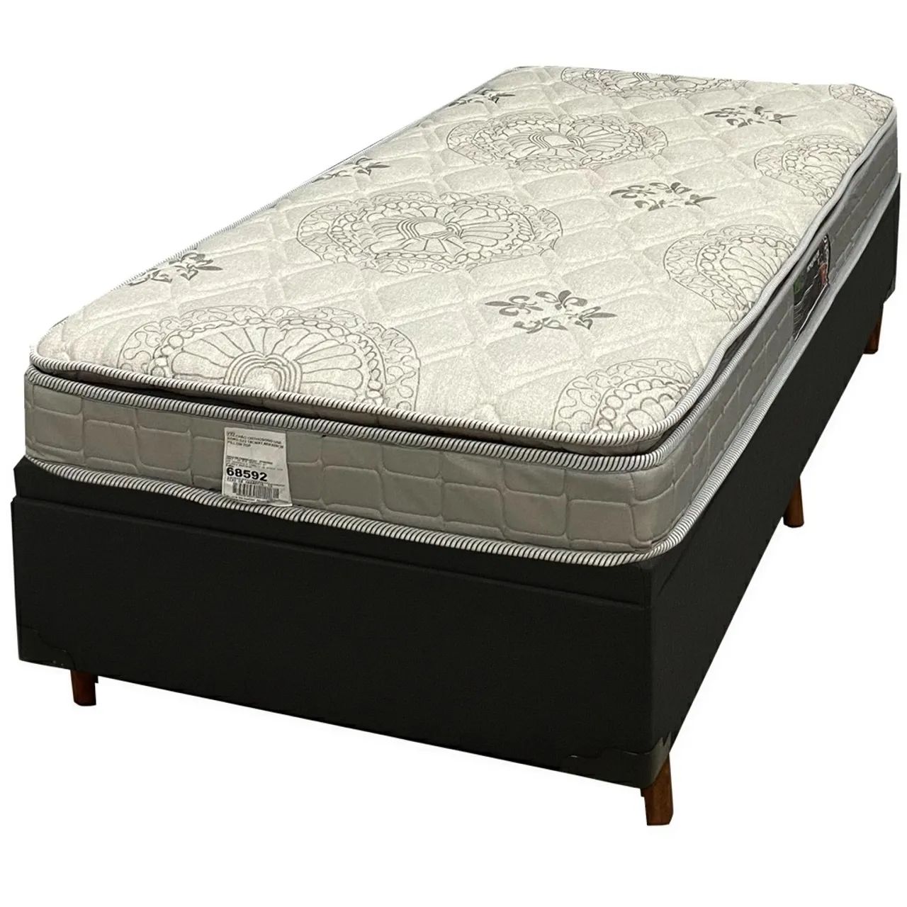 Base Baú com Colchão Orthosono Solteiro D33 One Bord com Pillow / pronta entrega  - Foto 3