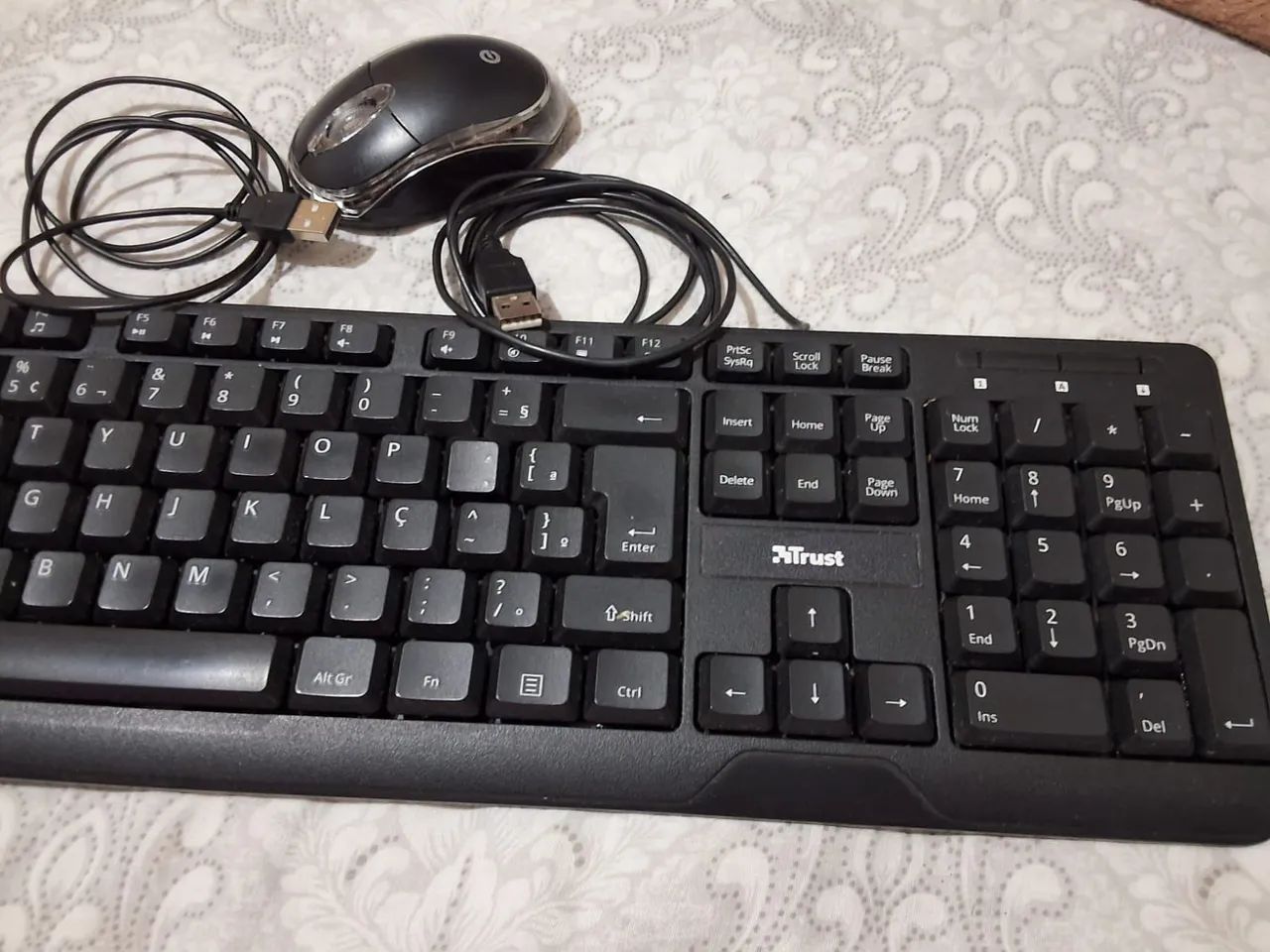 Teclado + mouse USB para Computador
