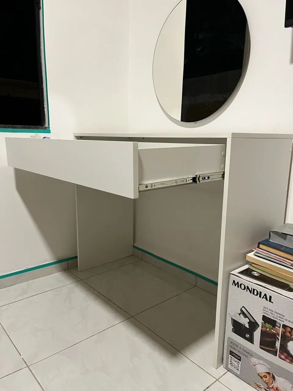 Penteadeira / escrivaninha 100% Mdf - Foto 2