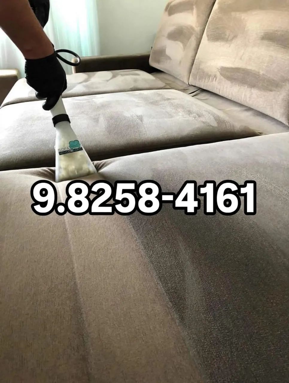 Limpeza de sofá retrátil 