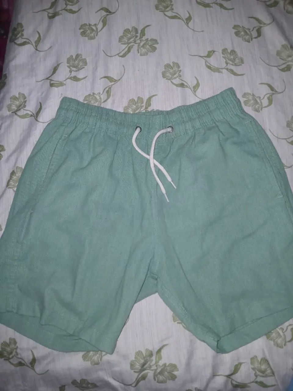 Short de linho novo