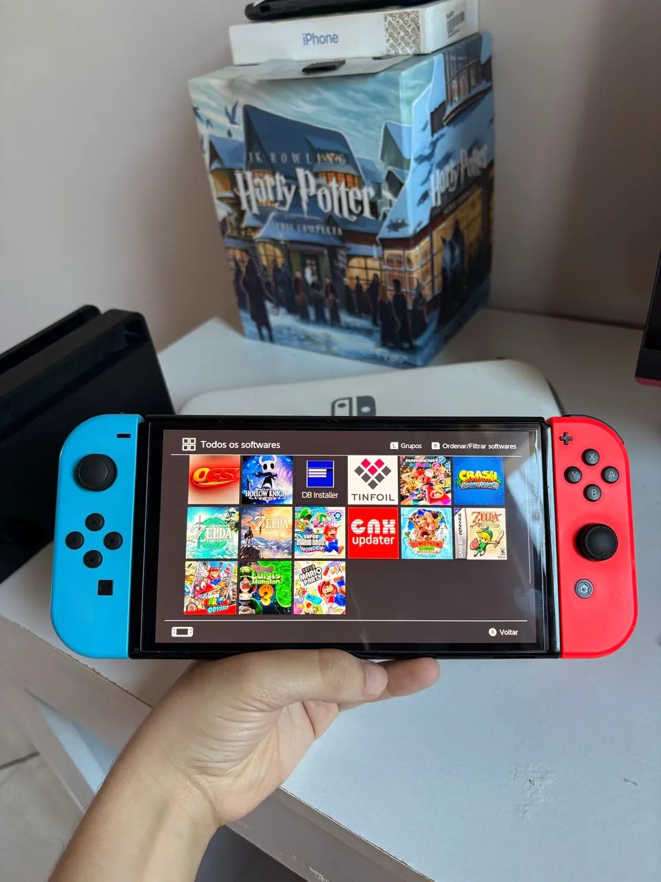Vendo Nintendo Switch Oled Desbloqueado  - Foto 2