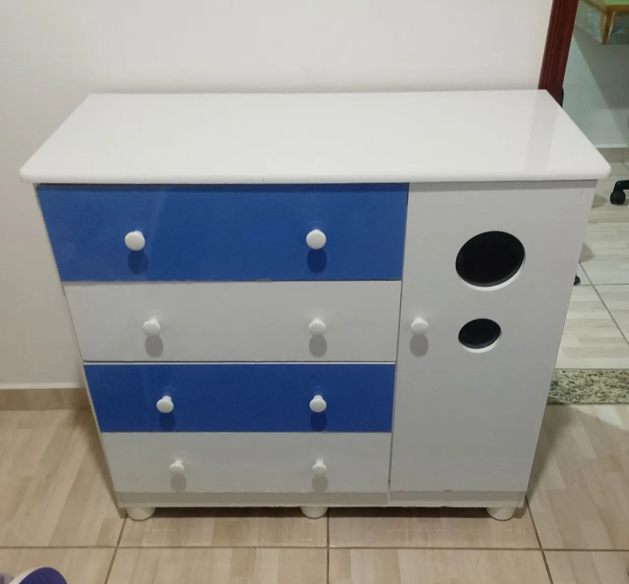 GUARDA ROUPA + CÔMODA INFANTIL - Foto 3