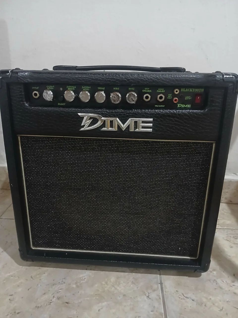 caixa para guitarra dime blacktooth  amplificada   - Foto 2