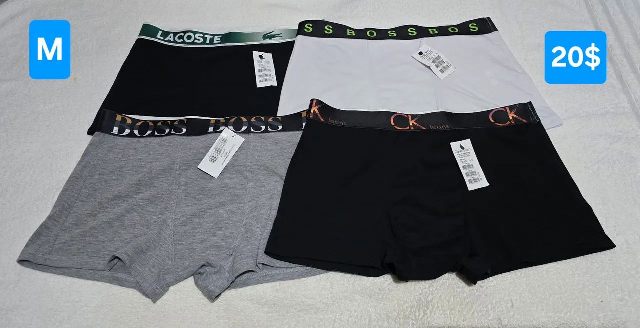 Cuecas grandes marcas P e M - Foto 3