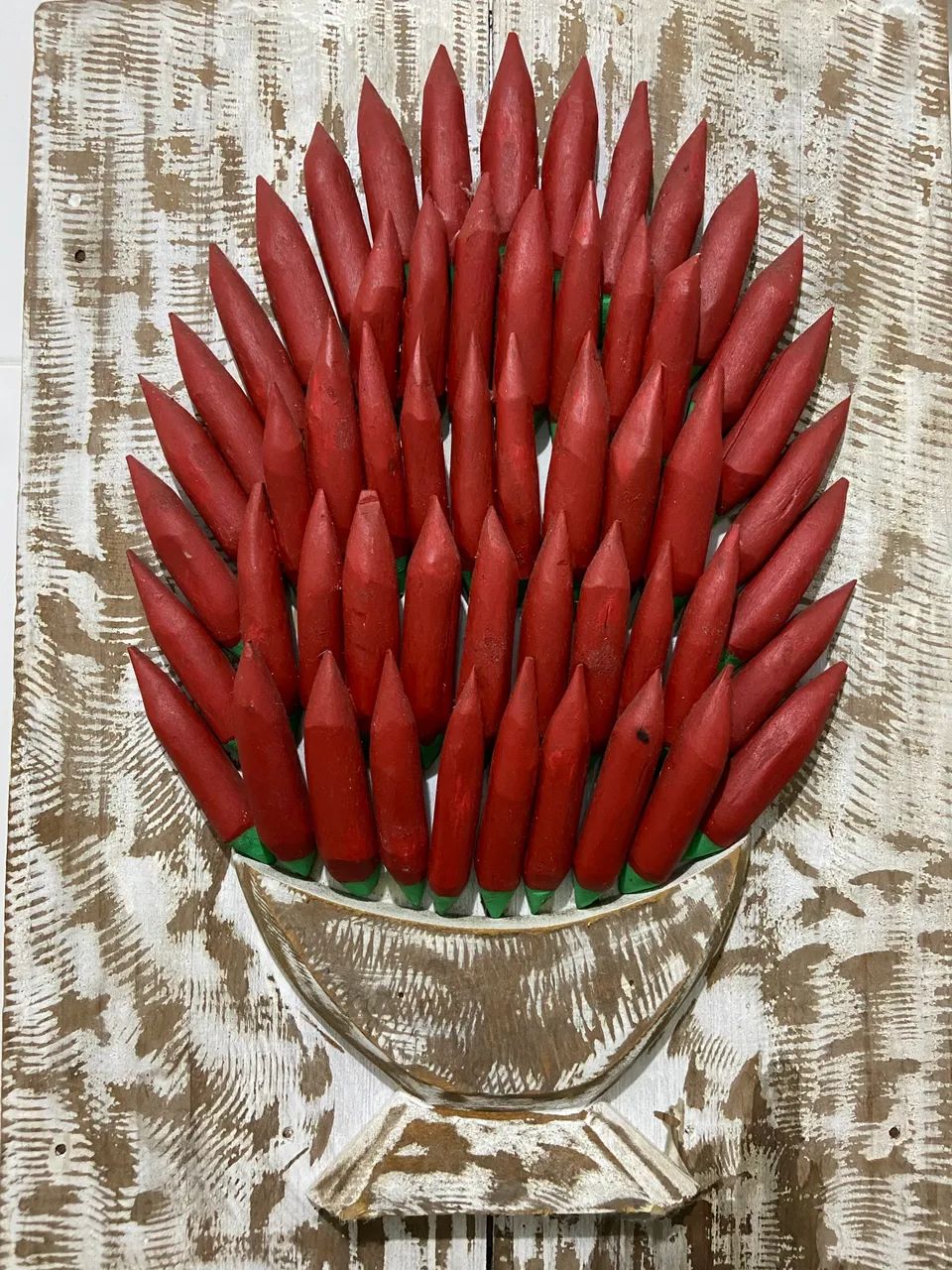 2 Quadros decorativos de madeira (41x60) - Foto 4