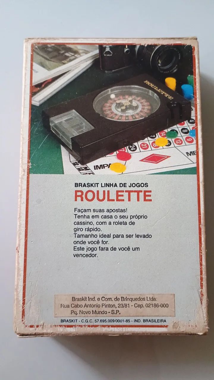 Cassino - ROULETTE - brinquedo antigo  - Foto 2
