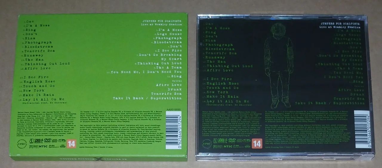 Cd + Dvd Ed Sheeran - X (Wembley Edition) - Foto 4