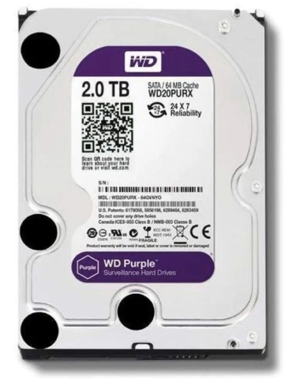 Hd 2tb Purple - Foto 2