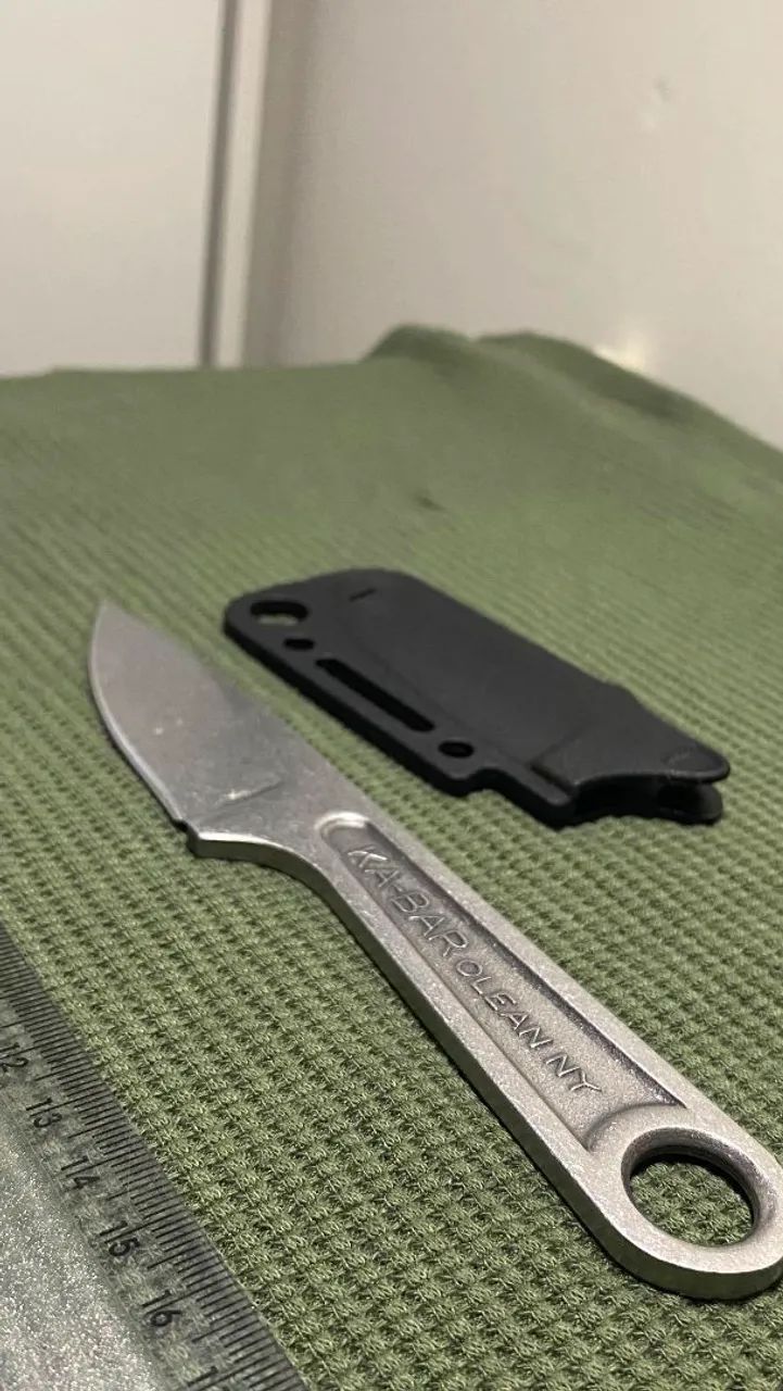Faca KABAR, fulltang aço bruto 