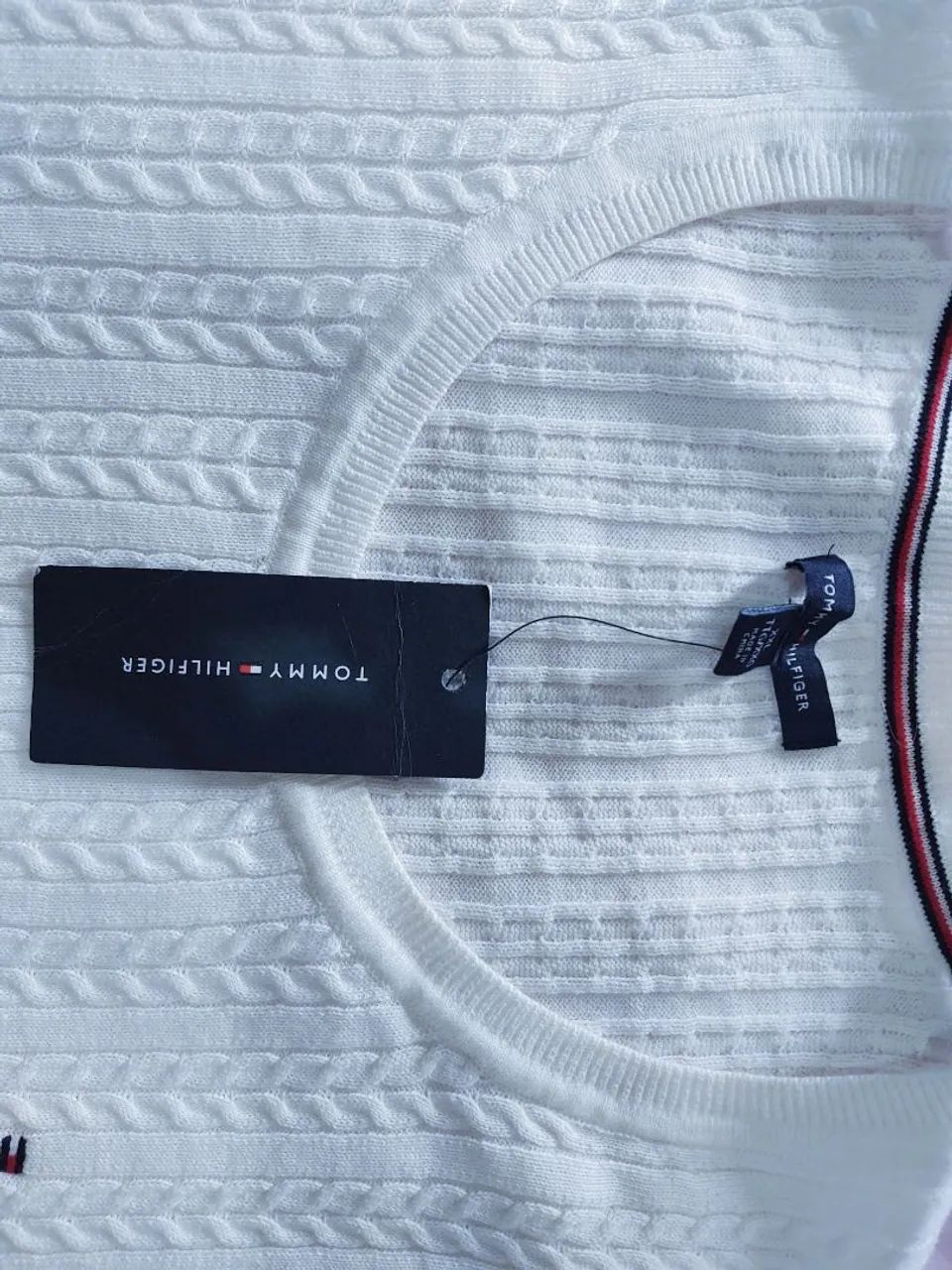 Cardigan de tricô Tommy Hilfiger  - Foto 4