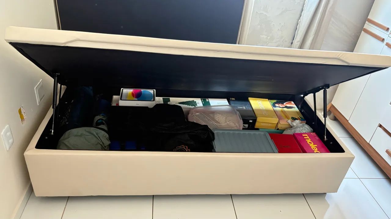 Base cama box baú - Solteiro NOVA - Foto 4