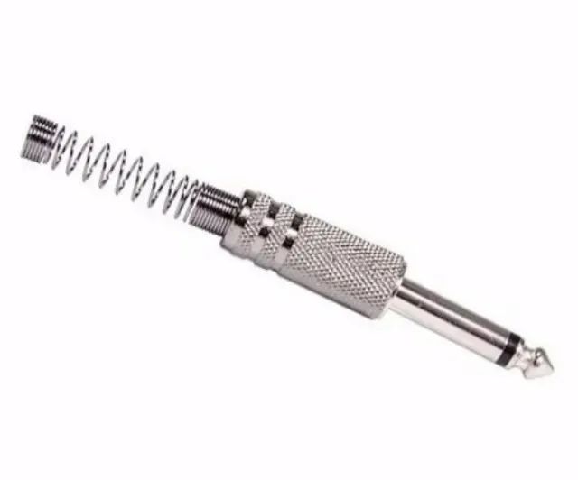 Plug P10 Mono Metal 6mm MXT