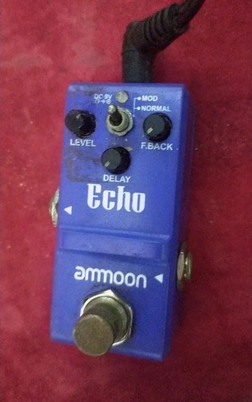 Pedal Echo Delay Ammoon  - Foto 2