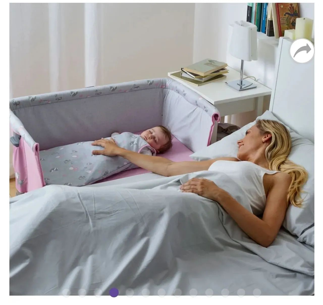 Berço portátil Chicco menina - Foto 5