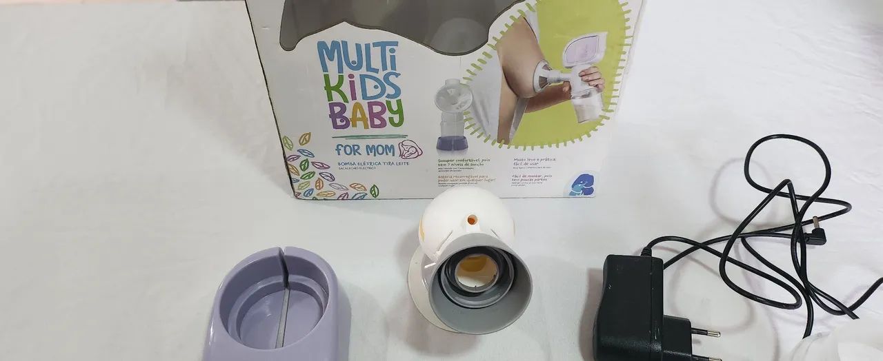 Bomba Tira Leite Elétrica Multikids Baby For Mom.  - Foto 4