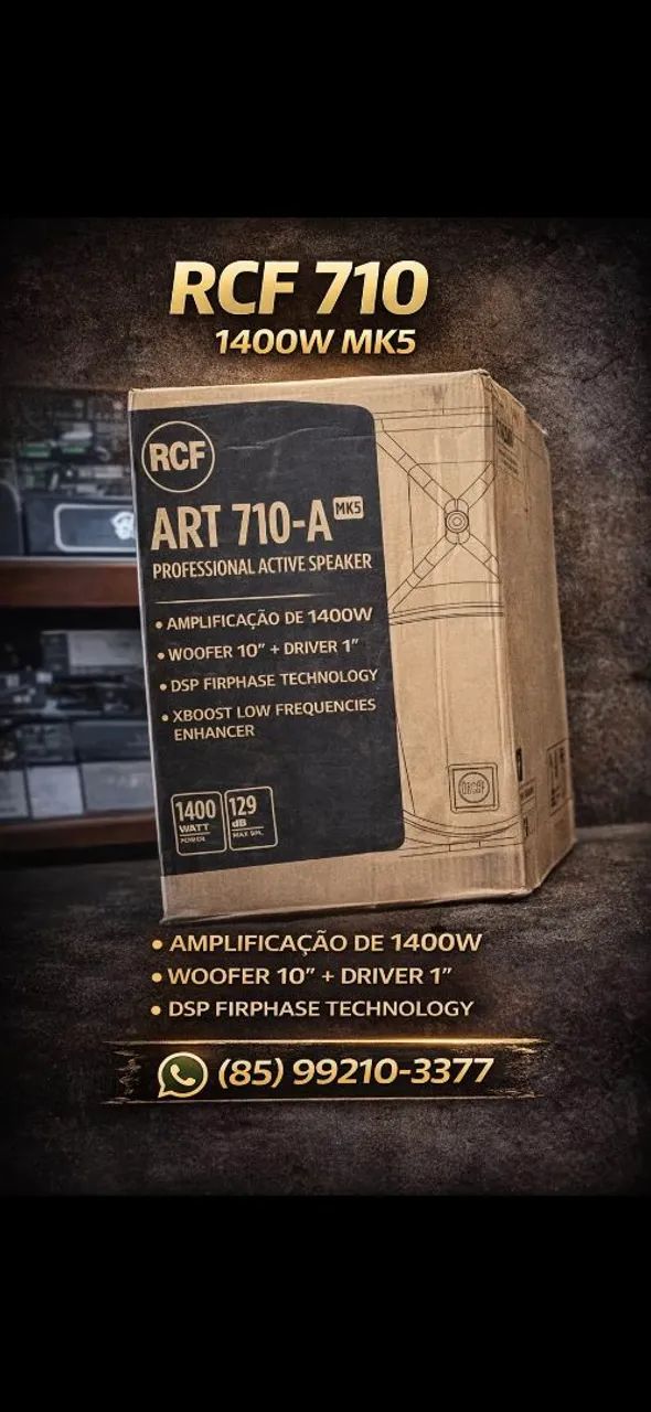 Caixa RCF ART 710-A MK5