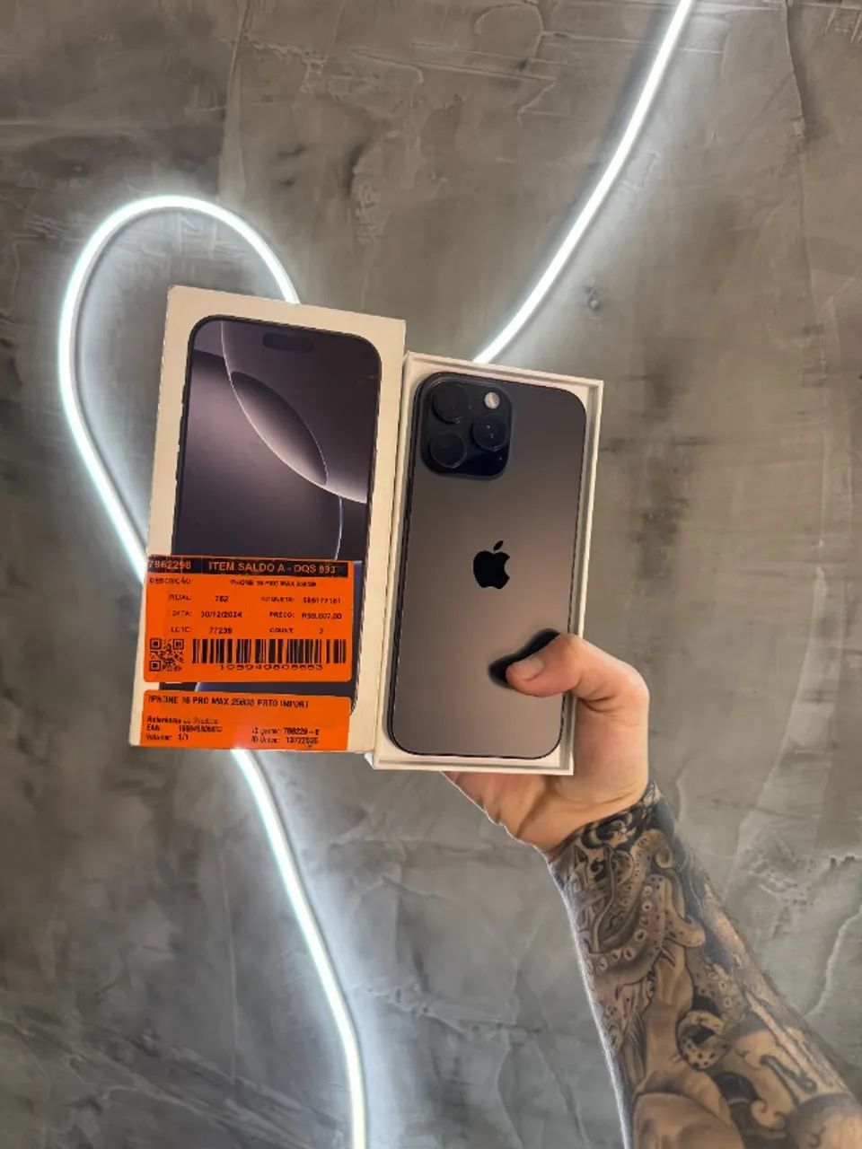 IPHONE 16 PROMAX 256GB COMPLETO