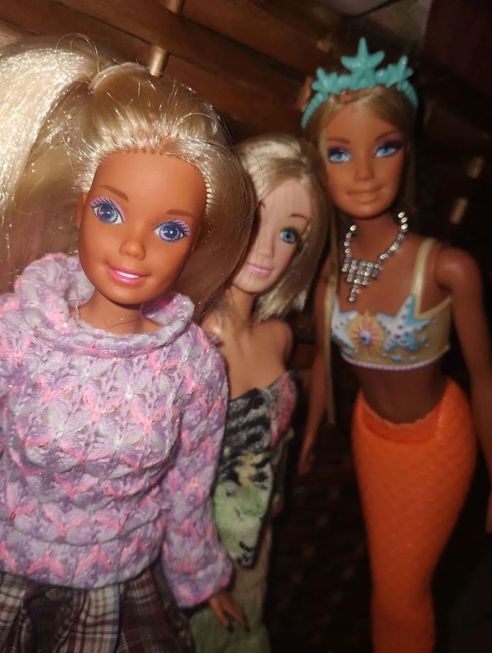 Lote de 3 boneca Barbies