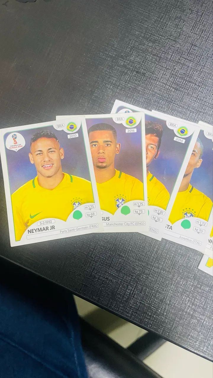 Conjunto de Figurinhas Brasil Copa 2018 Rússia - Foto 4