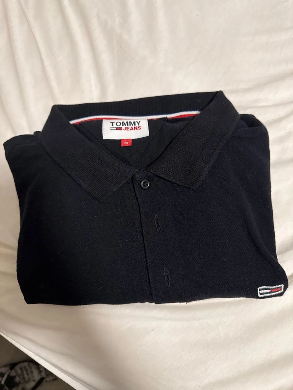 polo tommy preta