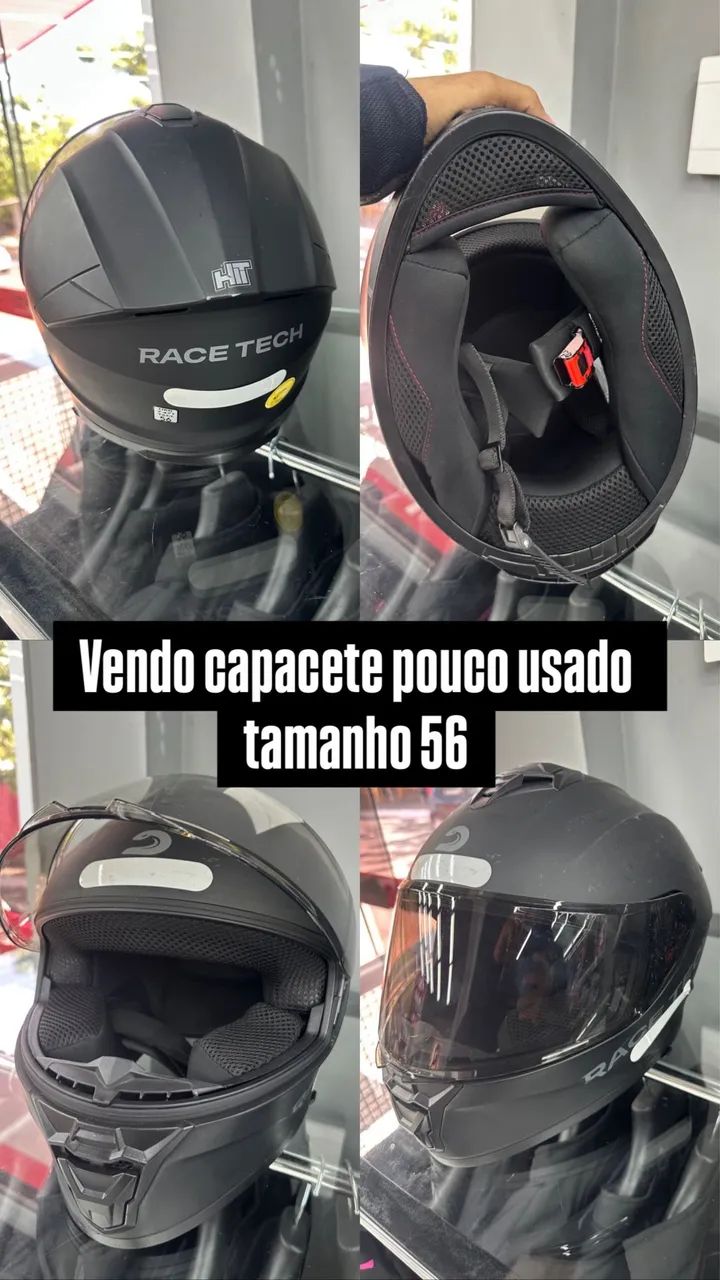 Capacete seminovo - Foto 5