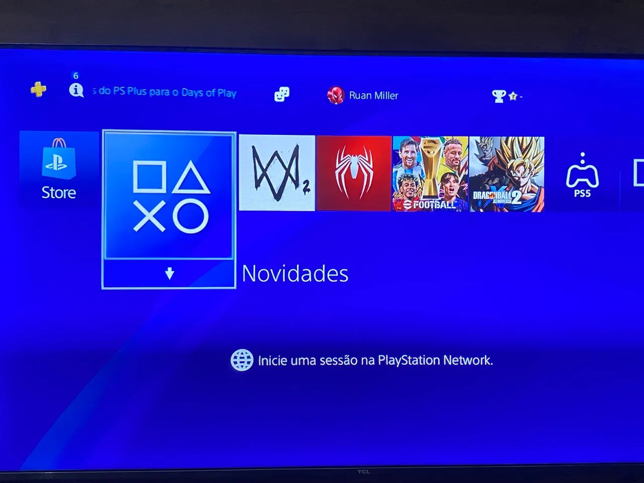 vende-se PS4 1tb - Foto 3