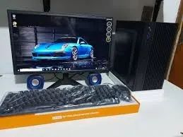 Computador Completo Core 2 Duo + 4GB RAM + SSD 128GB + Periféricos + Windows 10 e Office