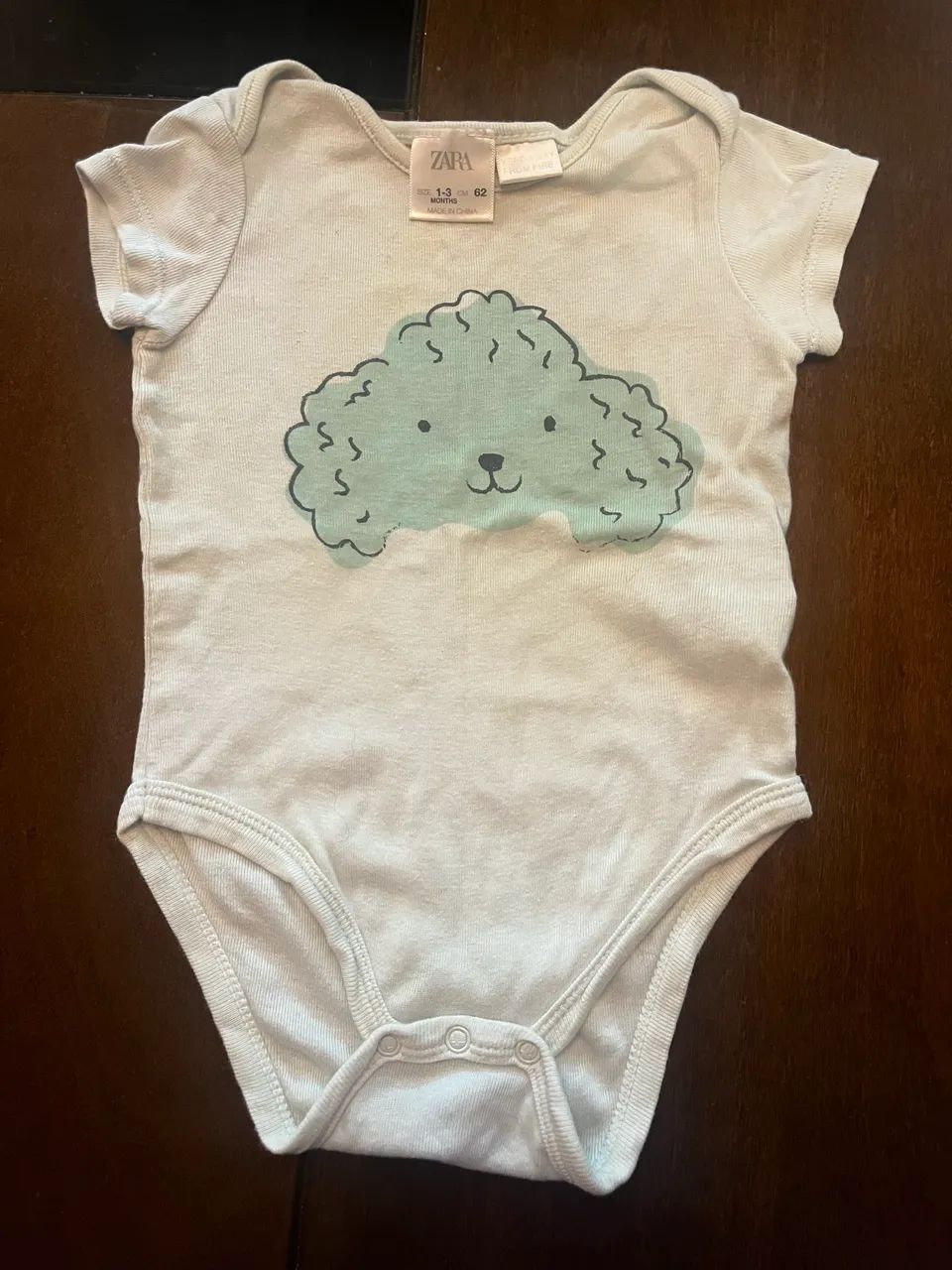 Bodies Zara kit com 4 un Unissex bebe 1-3 meses