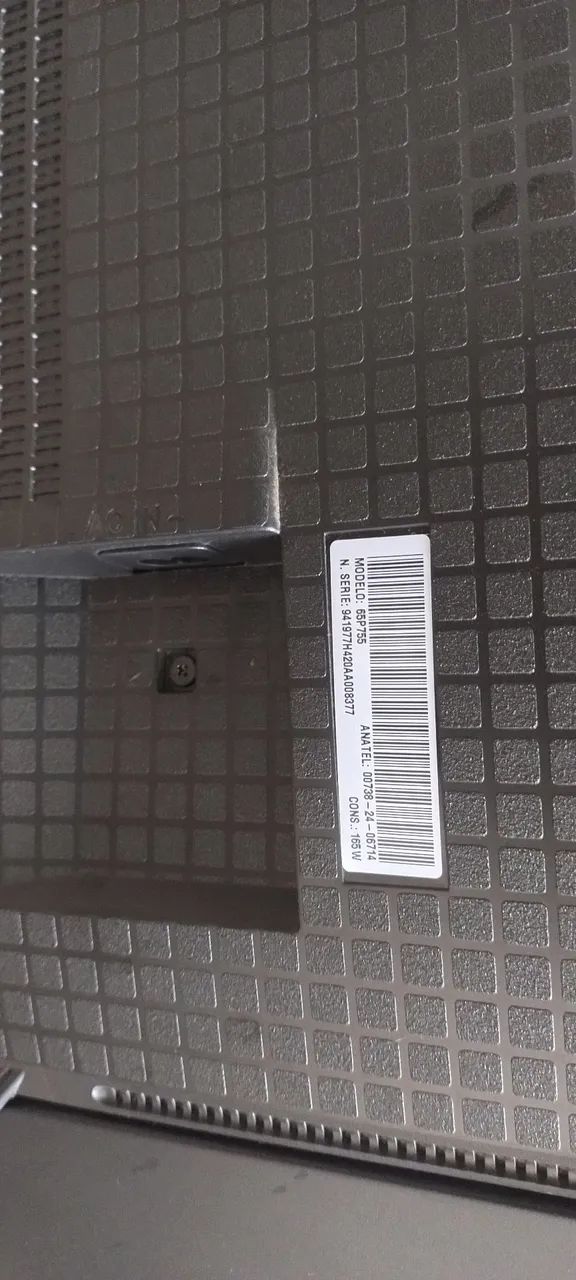 Tv tcl 4k UHD smart 120hz semi nova - Foto 2