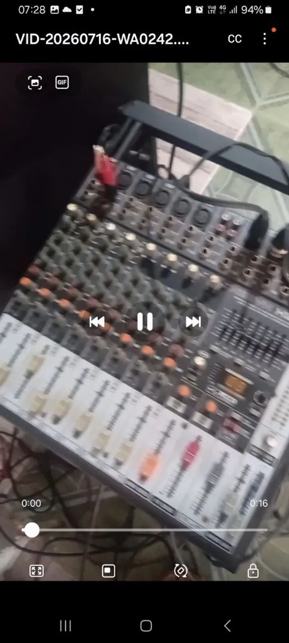 MESA BHERINGER COM EQUALIZADIR , EFEITO, COMPRESSOR