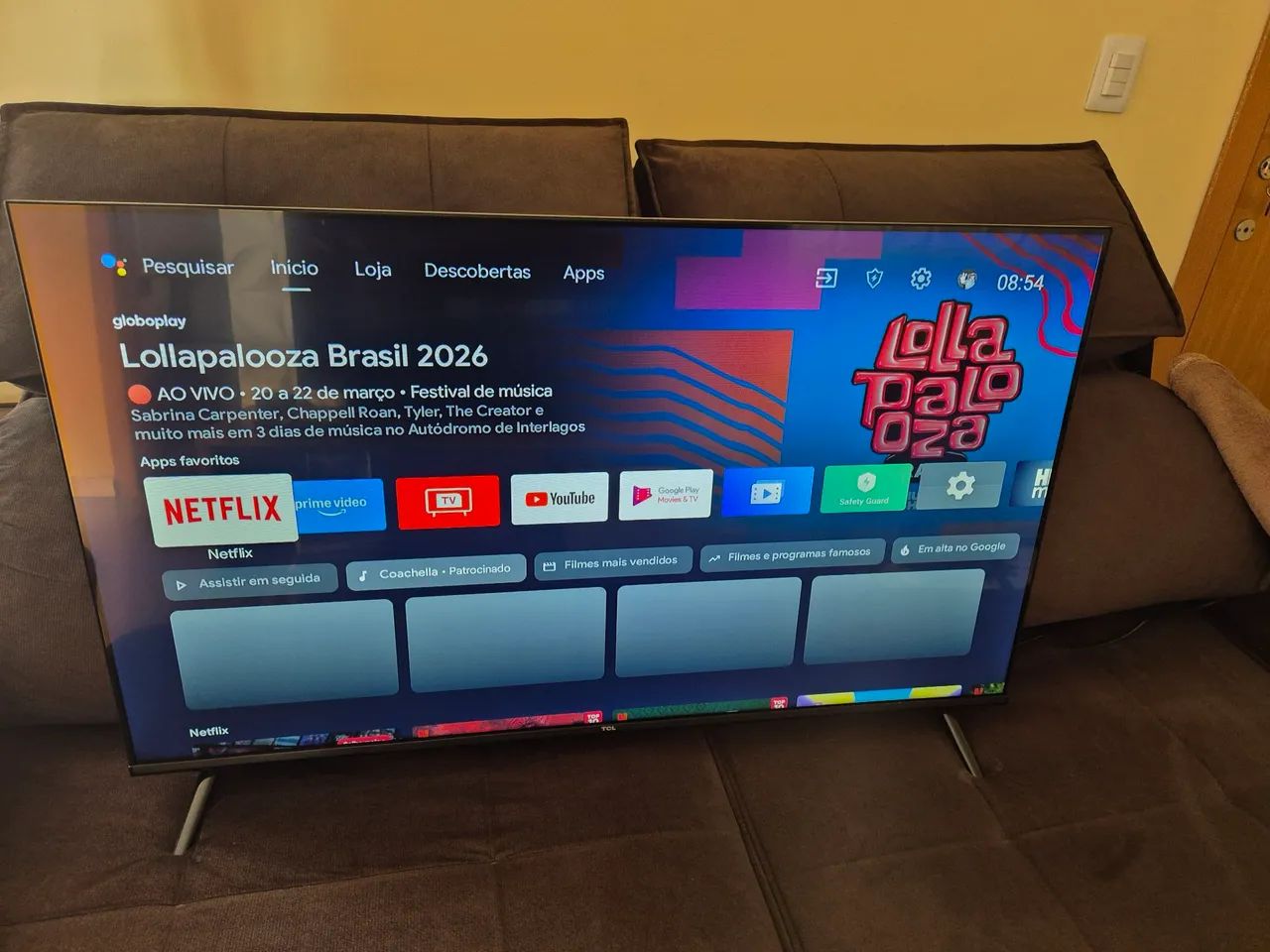 Smart TV Android TCL 43"(43S5400A) + Roku Express